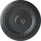 Ekena Millwork Carlsbad Ceiling Medallion (Fits Canopies up to 5 1/2"), Hand-Painted Pewter, 31 1/8"OD x 1 1/2"P CM31CAPES - alternate 1